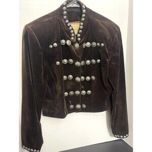 Vintage Double D Ranch Western Velvet Women’s Jacket Size Medium